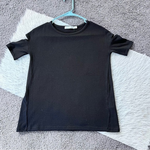 Rag & Bone black cold shoulder tee size xs - Picture 3 of 8